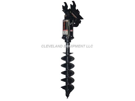 mini excavator auger mount|mini excavator post hole digger.